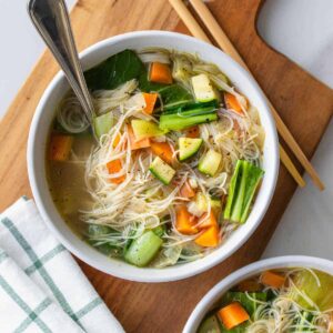 Vegetable in Noodle Soup